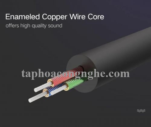 Ugreen 10773 0.5M màu Trắng Cáp âm thanh 3.5mm nối dài đầu nhôm AV118 30010773